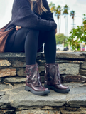 Unmatched in Burgundy Crackled V-Leather From BC Footwear