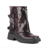 Unmatched in Burgundy Crackled V-Leather From BC Footwear