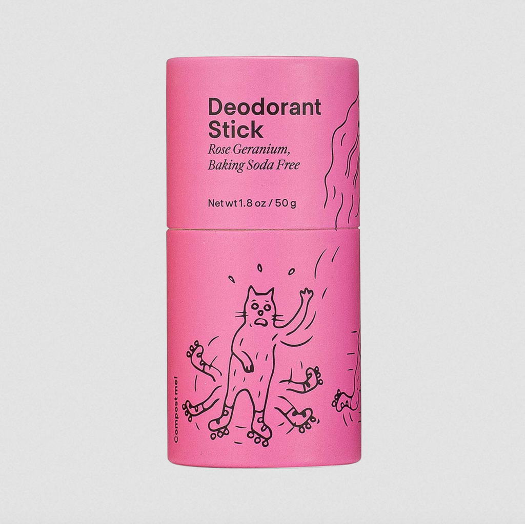 Deodorant Stick in Rose Geranium from Meow Meow Tweet