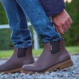 Oberon Wide Gumboot in Espresso from Merry People