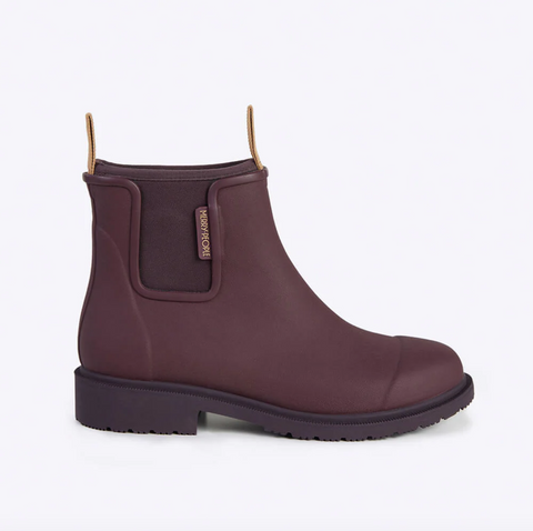 Bobbi Rain Boot in Dark Cherry from Merry People