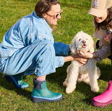Tully Rain Boot in Ocean Evergreen from Merry People