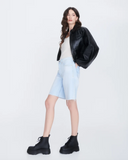 Coturno Soft Platform Boot in Matt Black from Melissa