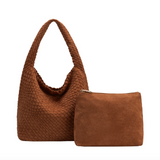 Johanna Tan Recycled Vegan Suede Shoulder bag