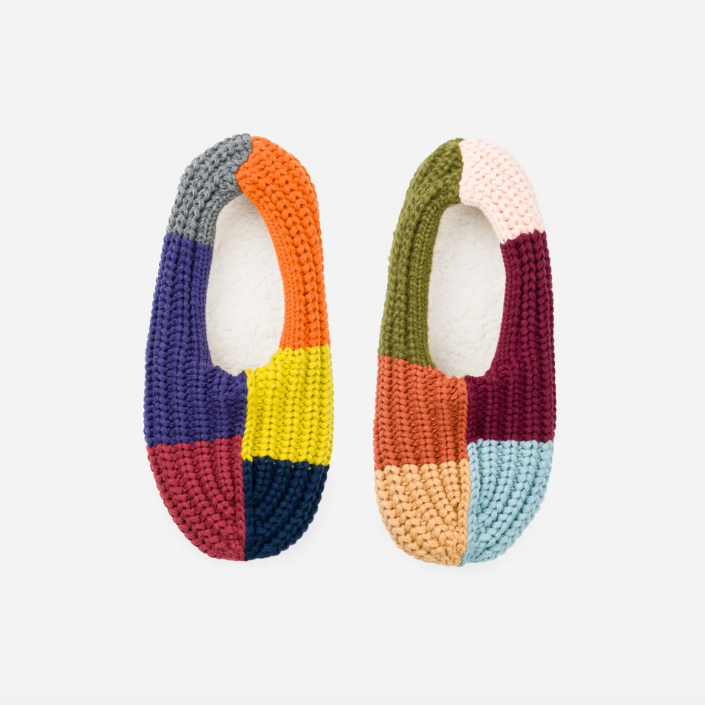 Mismatch Rib Slippers in Desert from Verloop