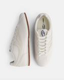 Rise Sneaker in Off White Mushroom Leather from MoEa
