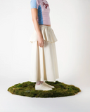 Rise Sneaker in Off White Mushroom Leather from MoEa