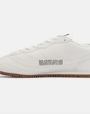 Rise Sneaker in Off White Mushroom Leather from MoEa