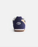 Rise Sneaker in Navy/Yellow Pineapple Leather from MoEa