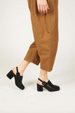 Honcho Vegan Mule in Black from Intentionally Blank