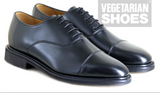 Goodyear Welted Oxford in Black from Vegetarian Shoes
