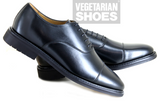 Goodyear Welted Oxford in Black from Vegetarian Shoes