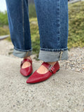 Spinning Around Flat in Red from BC Footwear