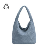 Johanna Chambray Recycled Vegan Suede Shoulder bag