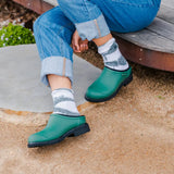 Billie Clog in Alpine Green from Merry People