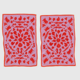Hand Towel Set of 2 in Sea Shells from BAGGU