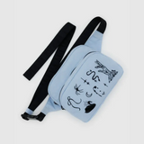 Fanny Pack in Embroidered Ballet Icons from BAGGU