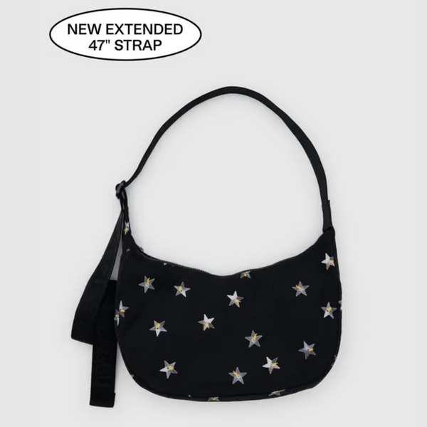 Medium Nylon Crescent Bag in Stars from BAGGU