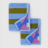 Hand Towel Set of 2 in Cabana from BAGGU