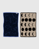 Hand Towel Set of 2 in Night Sky from BAGGU