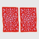 Hand Towel Set of 2 in Sea Shells from BAGGU