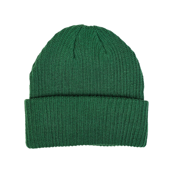 Organic Cotton Beanie in Forest Green from Rustek