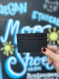 Classic Cardholder in Black Cork