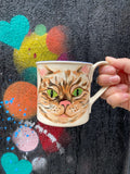 Custom Cat Mug from Auburn Clay Barn
