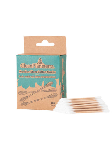 Organic Cotton Swabs from Clean Planeterra
