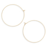 Large Hoop Earrings in Gold from Freshie & Zero