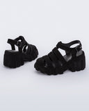 Megan Platform in Black Velvet from Melissa