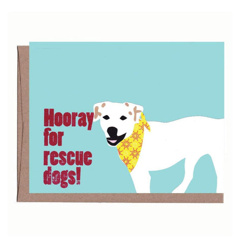 Rescue Dogs Card from La Familia Green