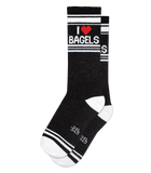 I Love Bagels Socks from Gumball Poodle