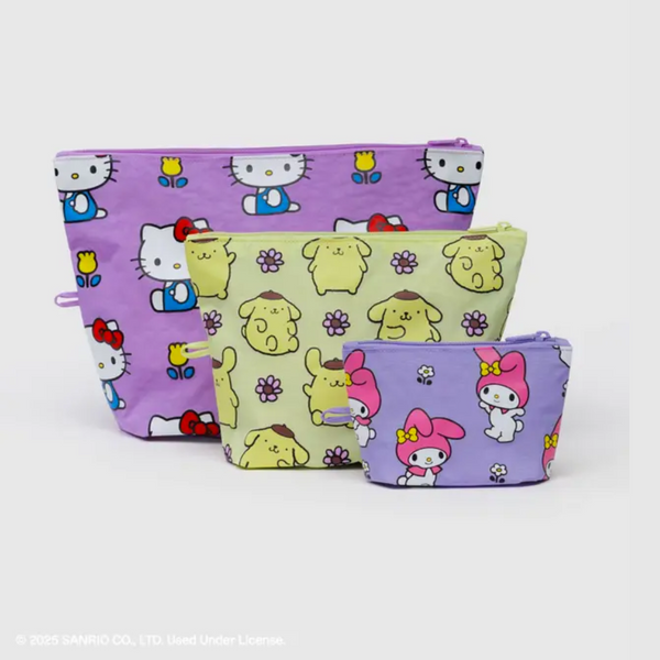 Go Pouch Set from BAGGU x Hello Kitty