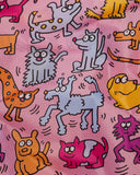 Standard BAGGU in Keith Haring Pets