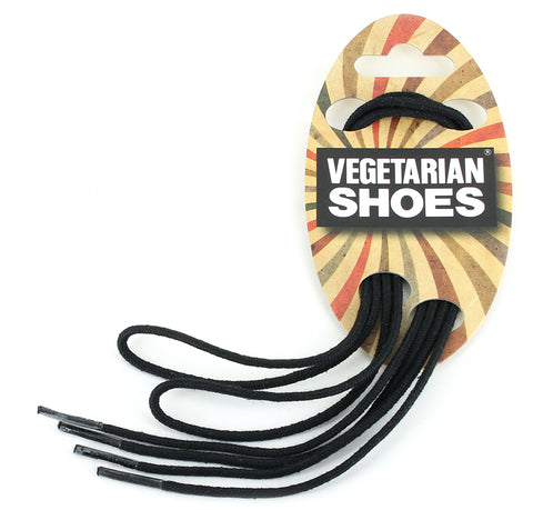 Black Dress Shoe Laces from Vegetarian Shoes