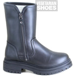 Frieda Lined Zip Boot from Vegetarian Shoes