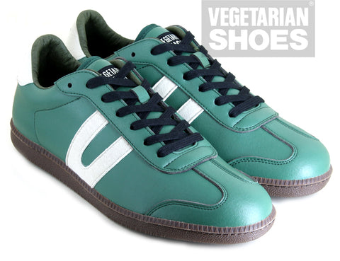 Cheatah Sneaker in Green from Vegetarian Shoes