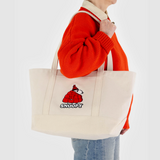 Medium Heavyweight Canvas Tote in Snoopy from BAGGU