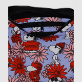 Medium Nylon Crescent Bag in Floral Snoopy from BAGGU