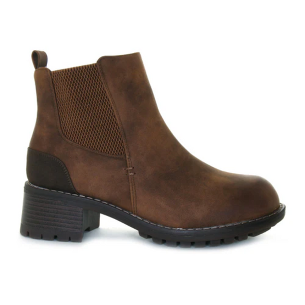 Tierney Boot in Dark Tan from Wanderlust (Wide Fit)