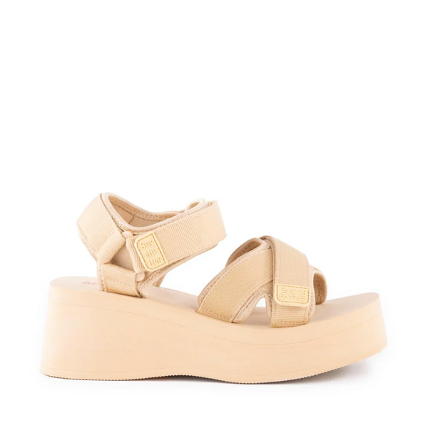 Serenade Sandal in Sand from Seychelles