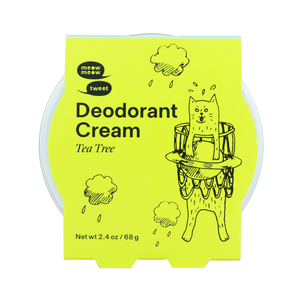 Deodorant Cream in Tea Tree from Meow Meow Tweet