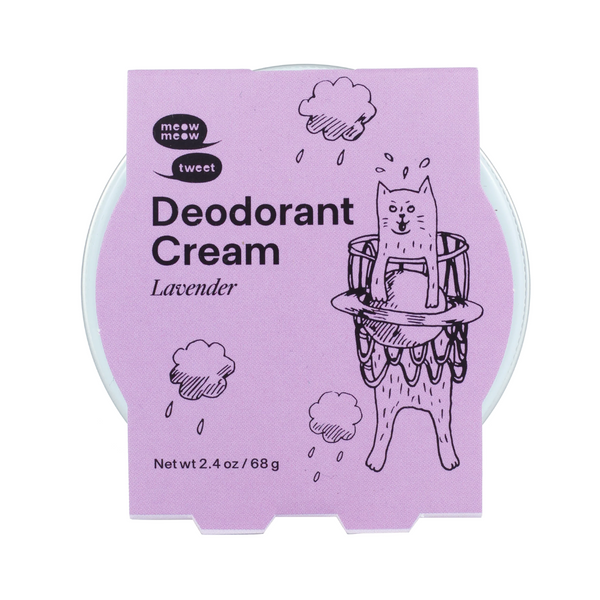 Deodorant Cream in Lavender from Meow Meow Tweet