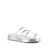 Rule The World Sandal in Silver from Seychelles