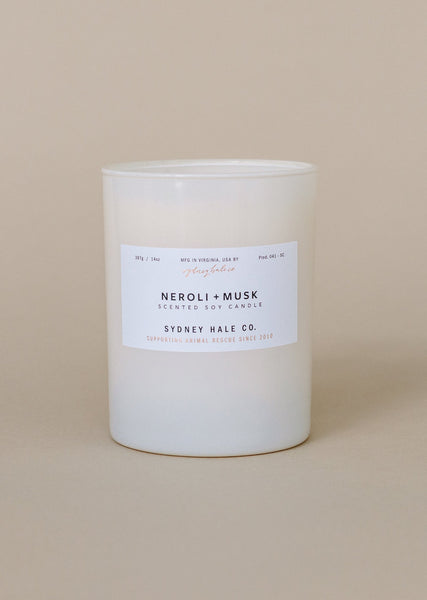 Neroli + Musk Soy Candle from Sydney Hale