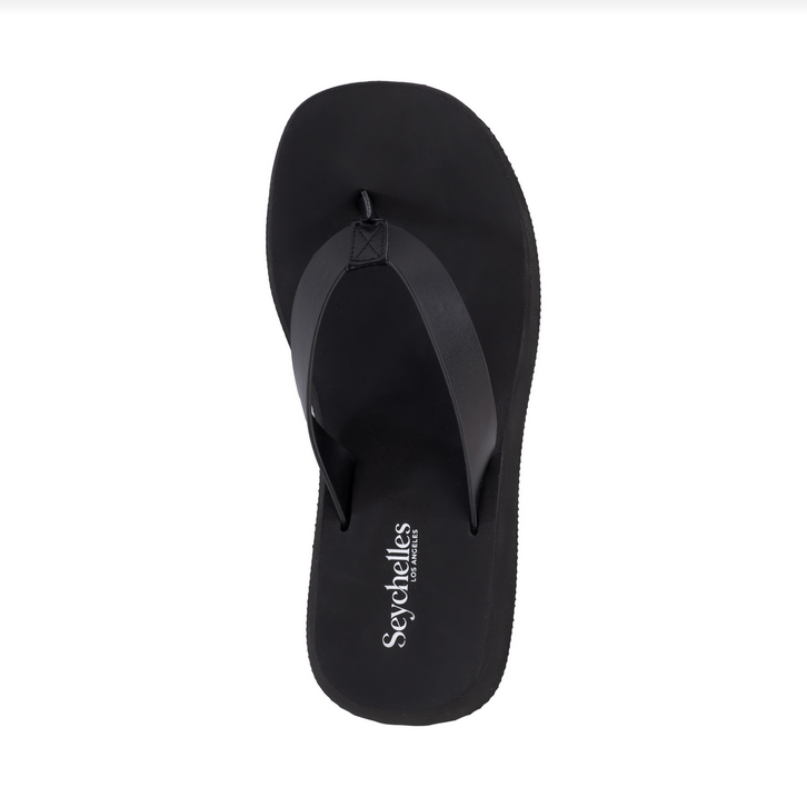 Skyscraper Sandal in Black from Seychelles – MooShoes