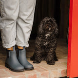 Bobbi Rain Boot in Slate Gray from Merry People