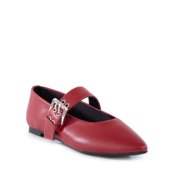 Spinning Around Flat in Red from BC Footwear