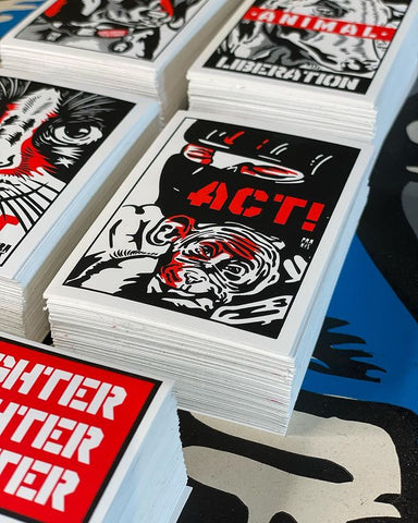 Act! Sticker by Praxis